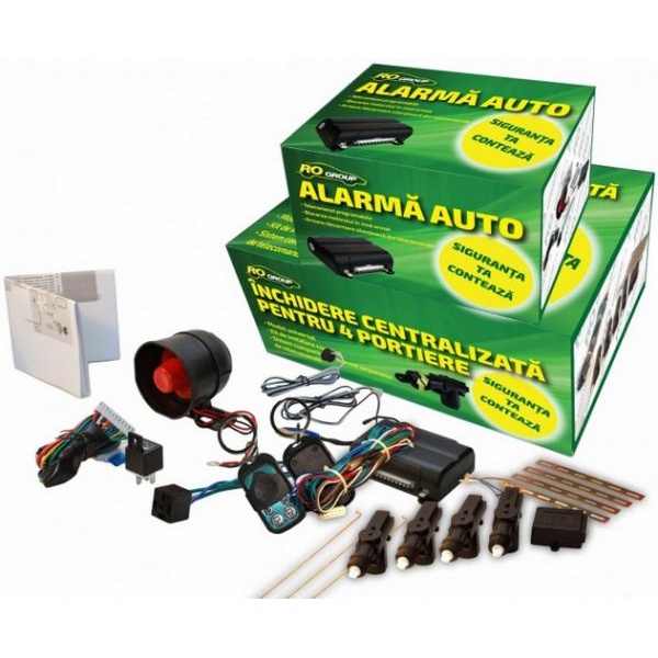 Alarma + Inchidere Centralizata Ro Group AA1015